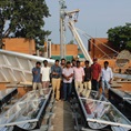 Solar energy project Auroville
