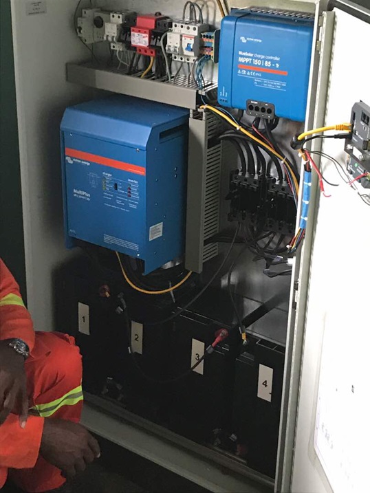 Inverters and charge controller Victron Energy